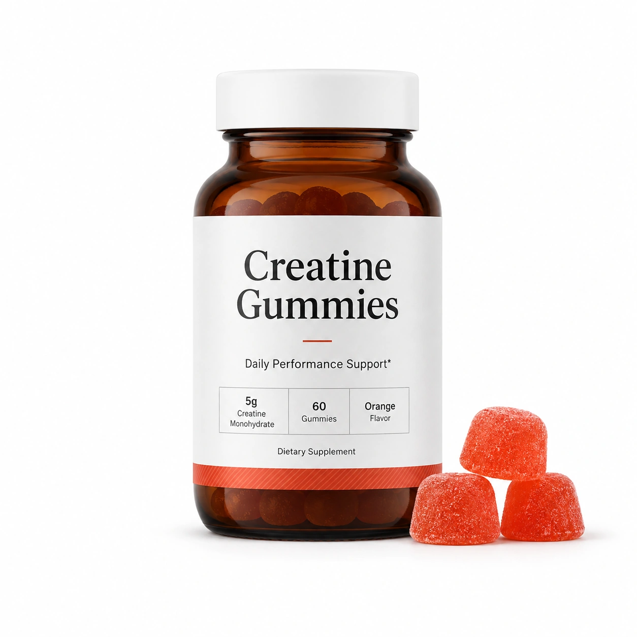 Creatine Gummies private label product packaging