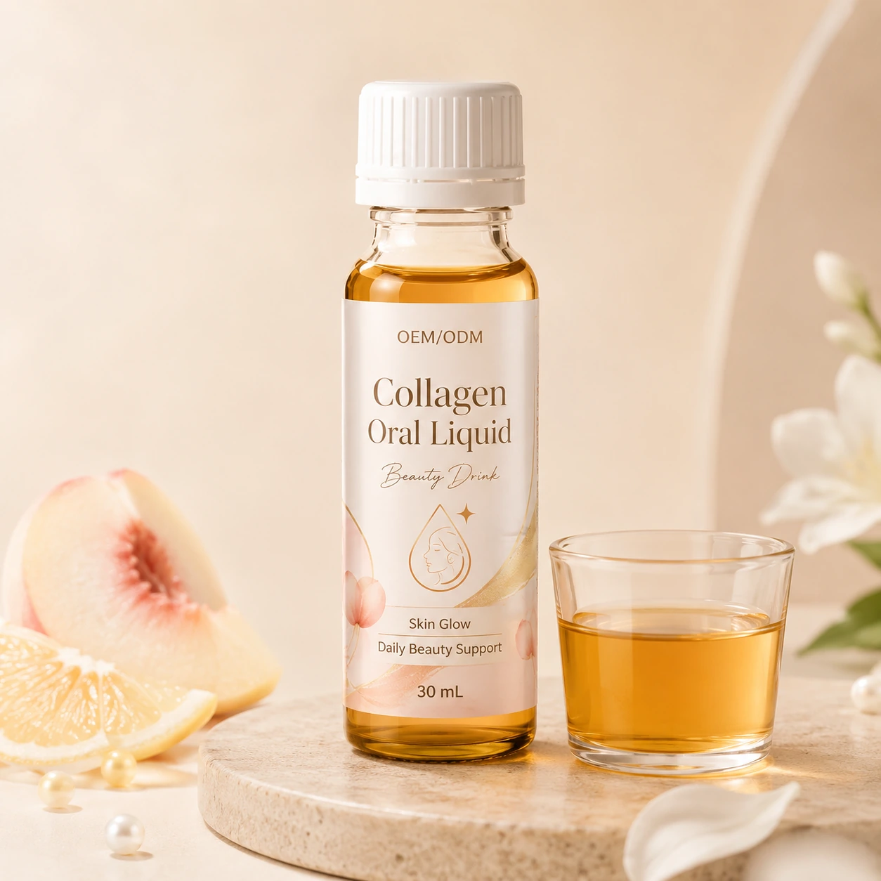 Collagen Oral Liquid private label product packaging