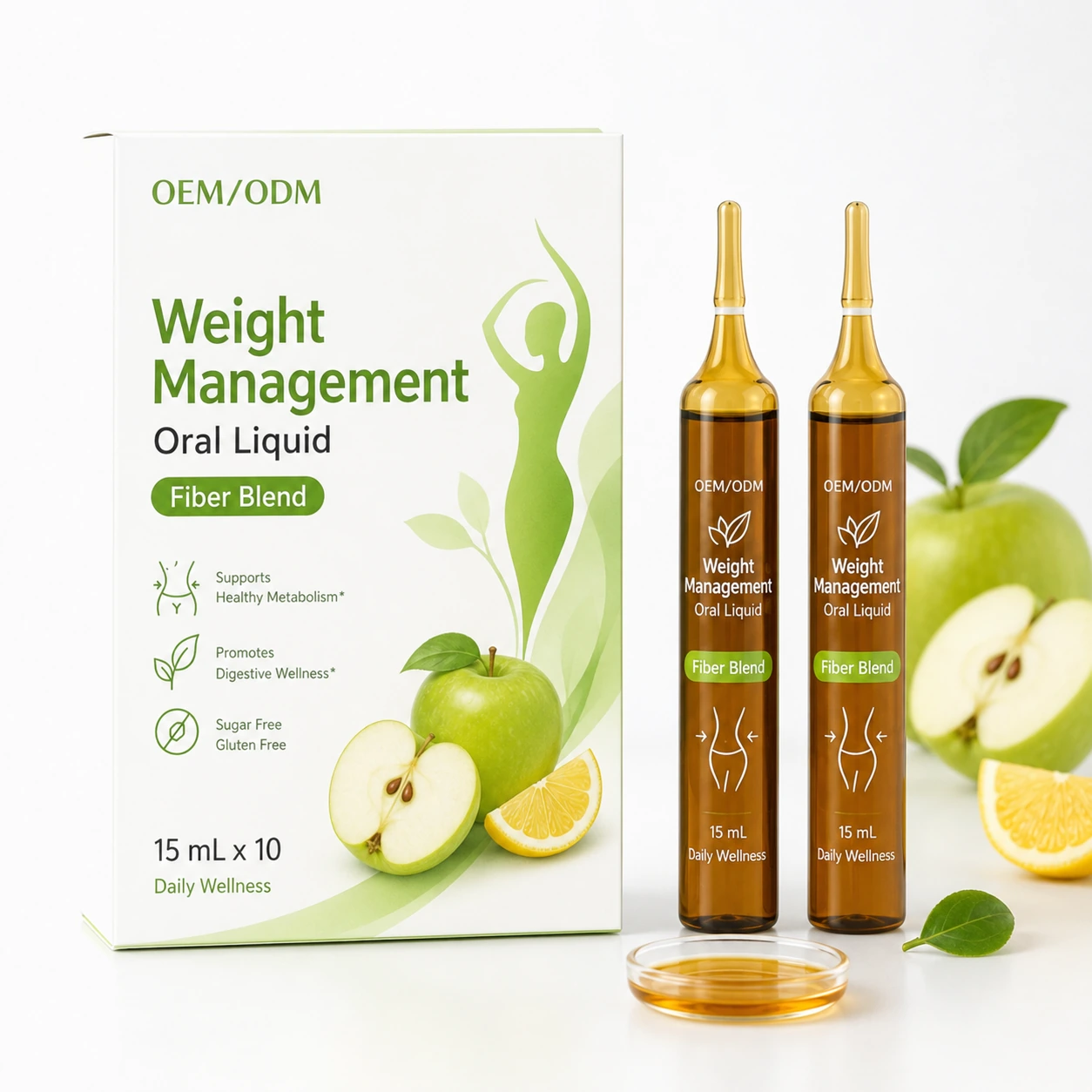 Weight Management Oral Liquid private label product packaging
