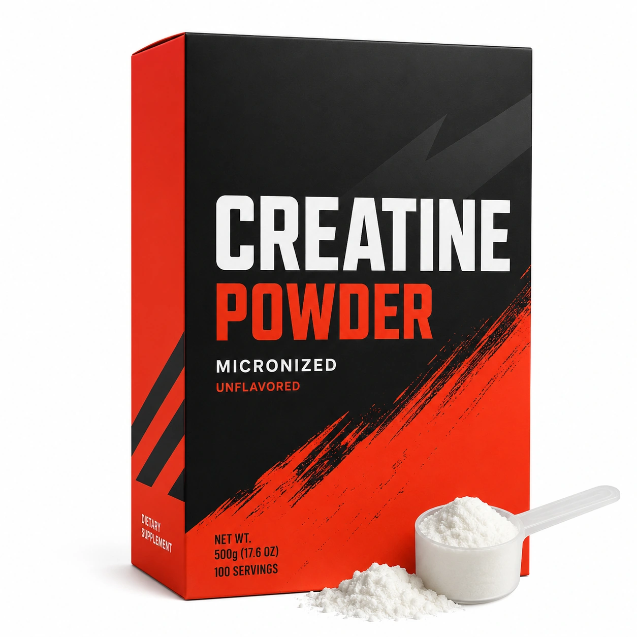 Creatine Powder private label product packaging