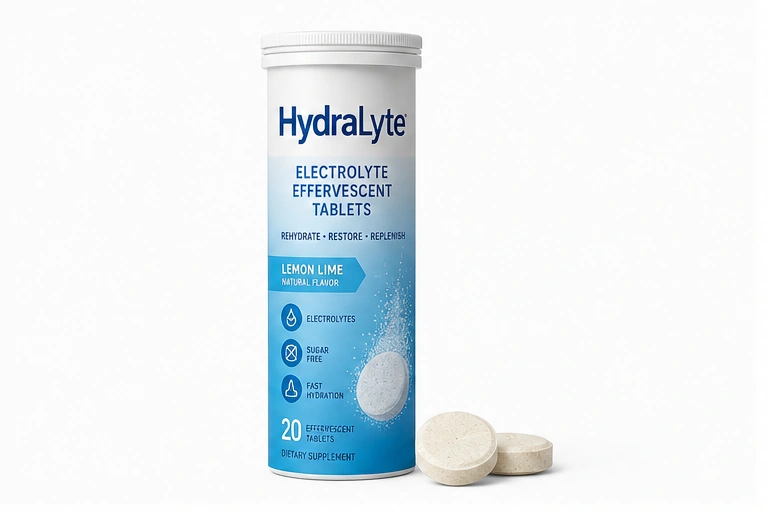 Electrolyte Tablets private label product packaging