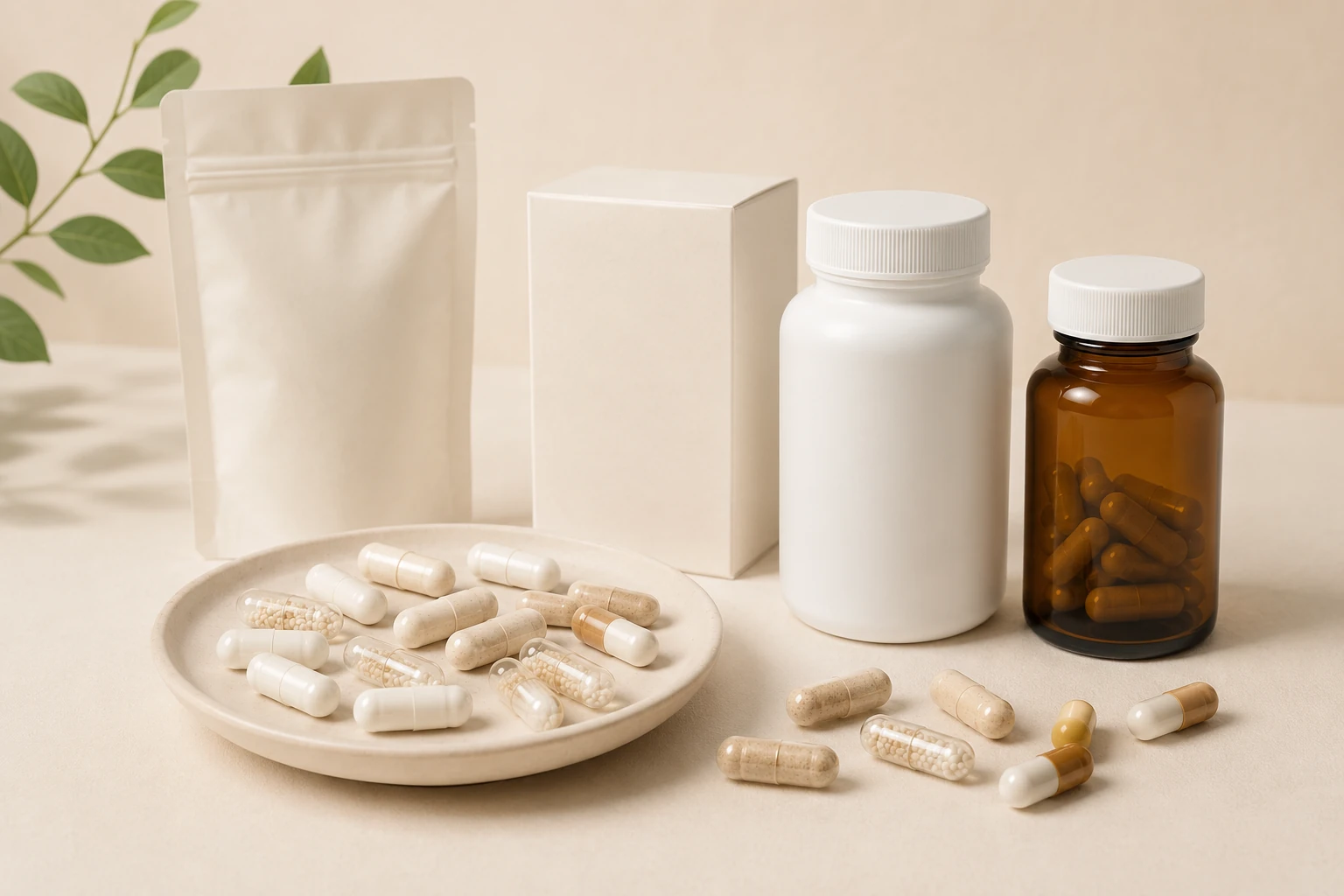 Capsule supplement dosage form