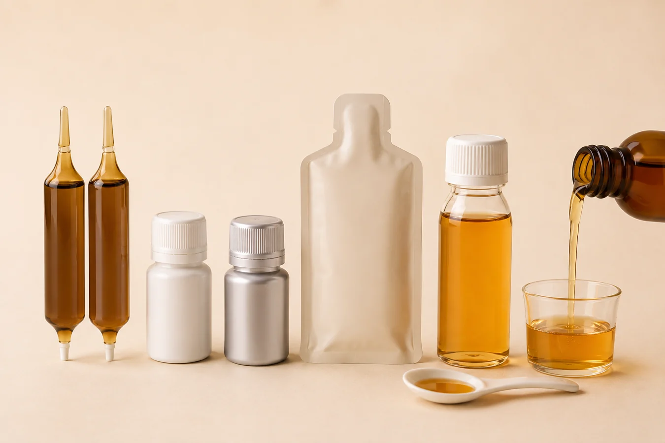 Oral liquid supplement dosage form
