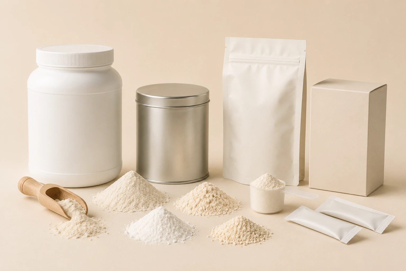 Powder supplement dosage form