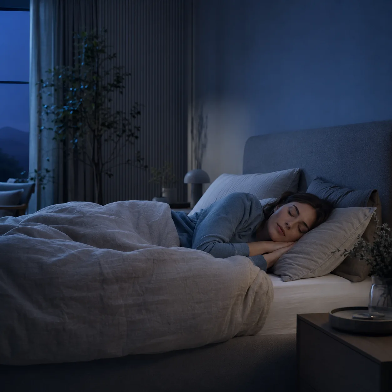 Sleep Support supplement concept