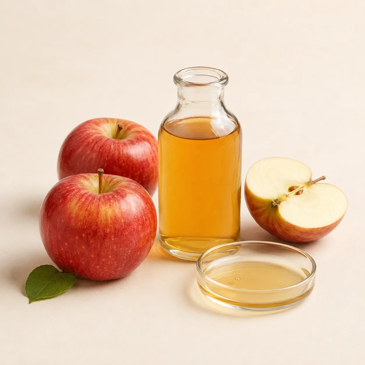 Apple Cider Vinegar ingredient concept