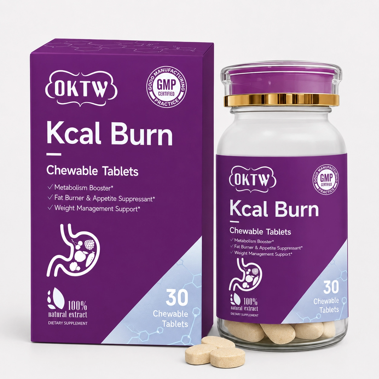 OKTW Kcal Burn Chewable Tablets