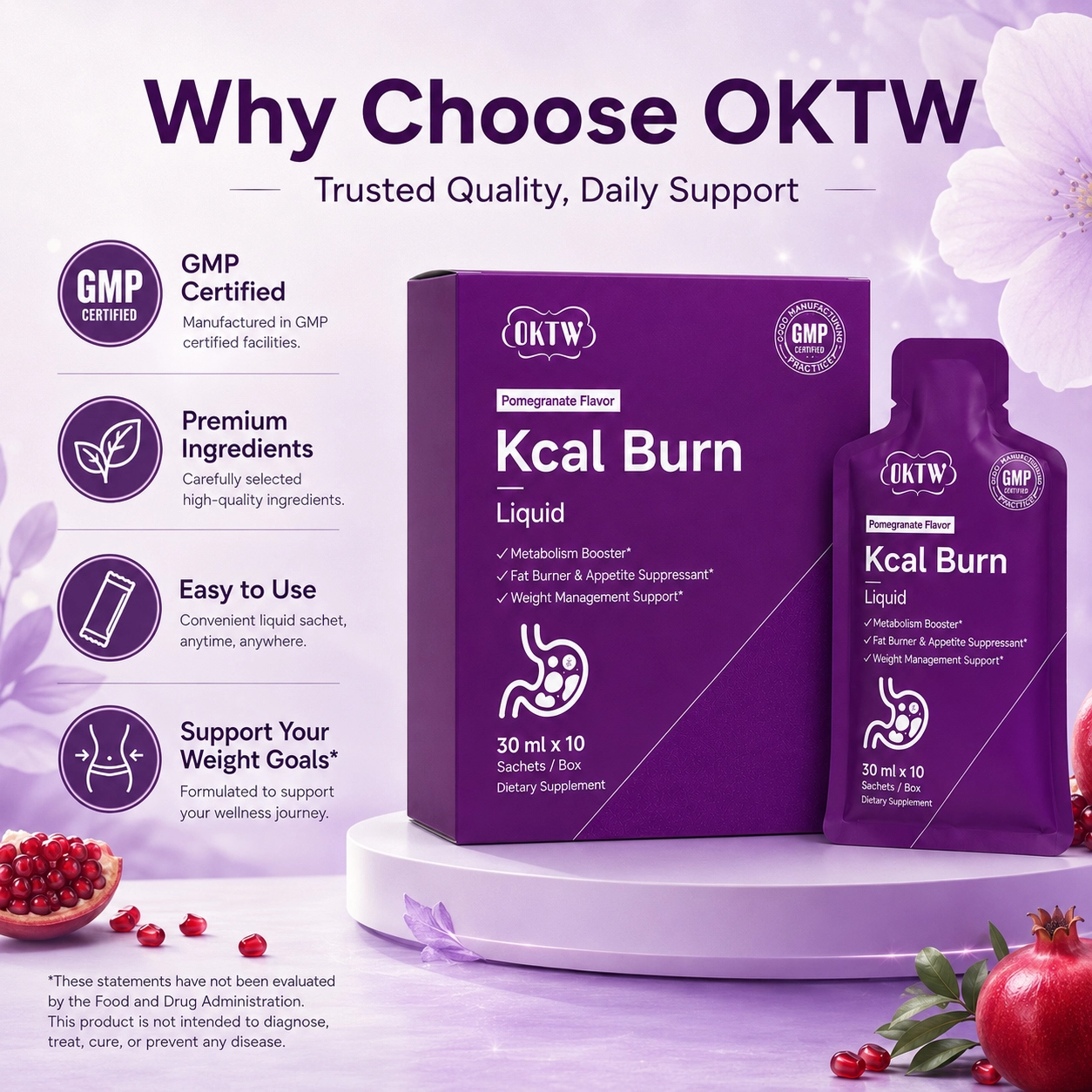 OKTW Kcal Burn Oral Liquids Primary product view