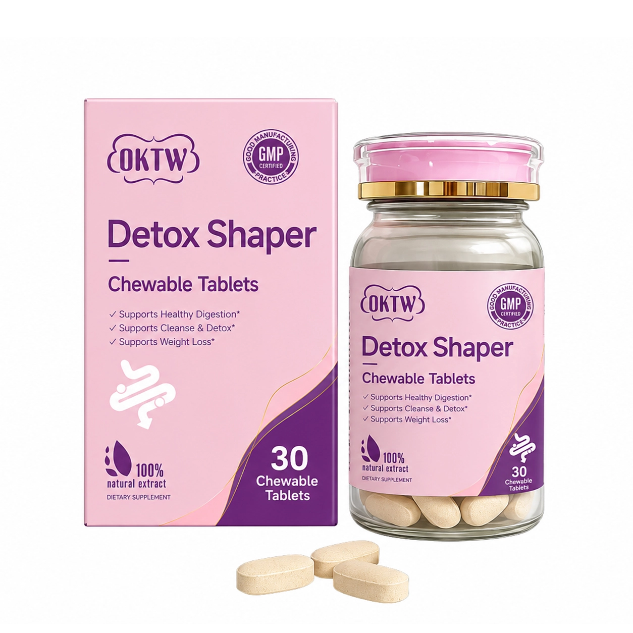 OKTW Detox Shaper Chewable Tablets