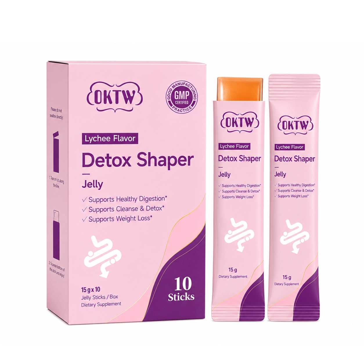 OKTW Detox Shaper Jelly Sticks