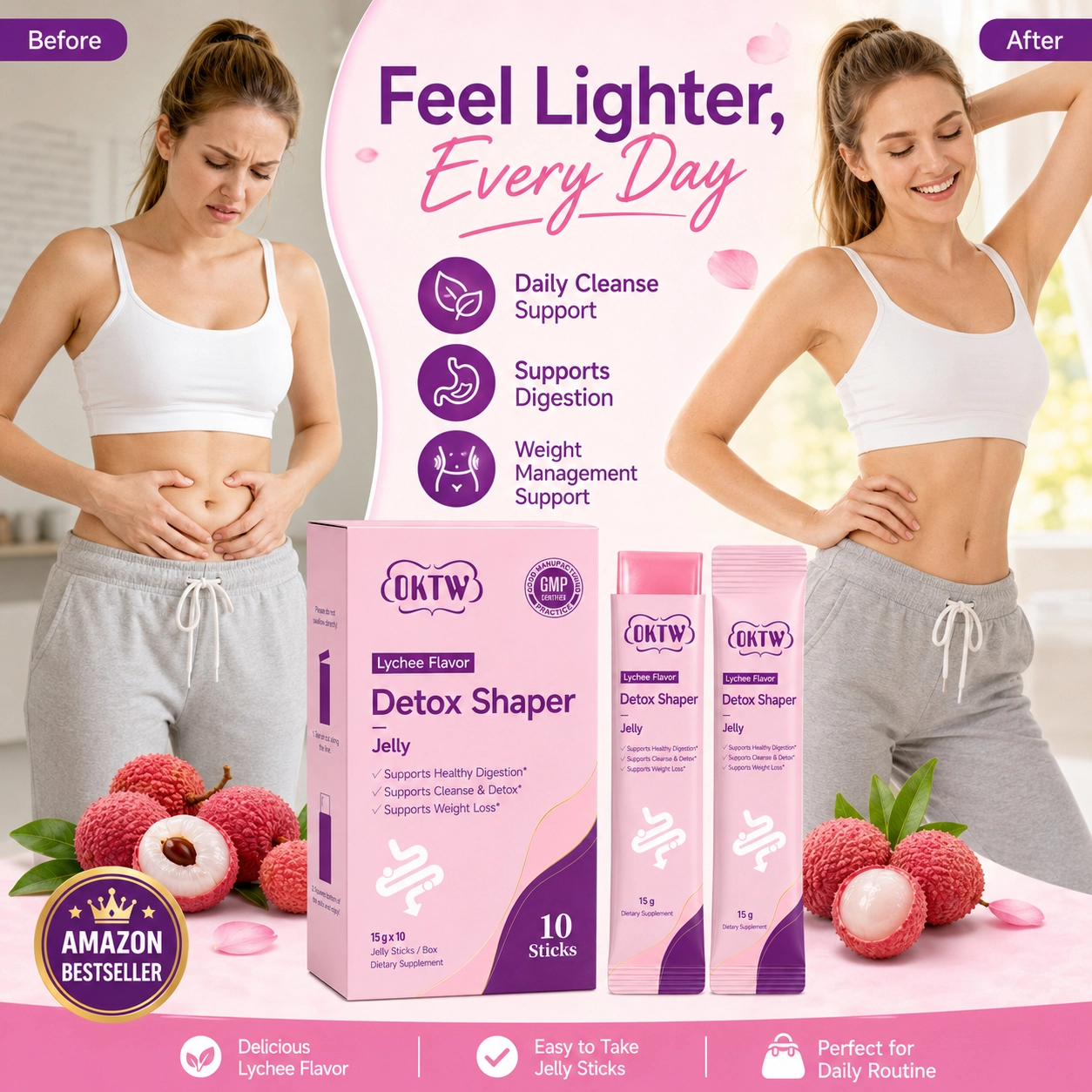 OKTW Detox Shaper Jelly Sticks Full set reference