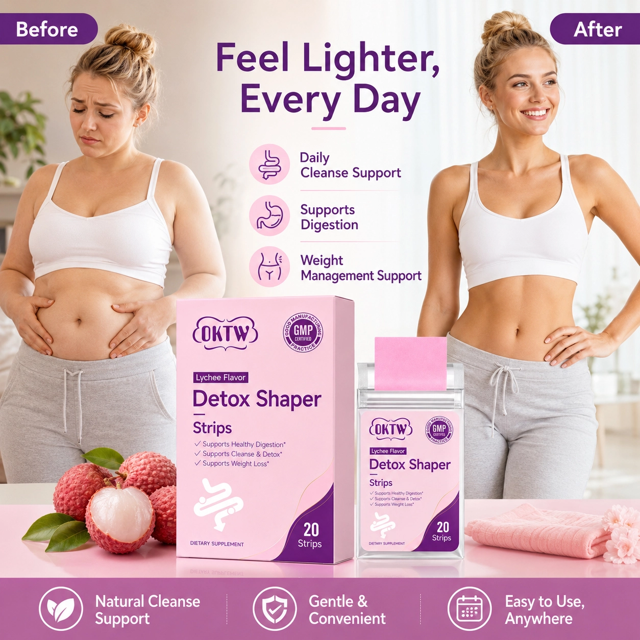 OKTW Detox Shaper Oral Dissolving Films Full set reference