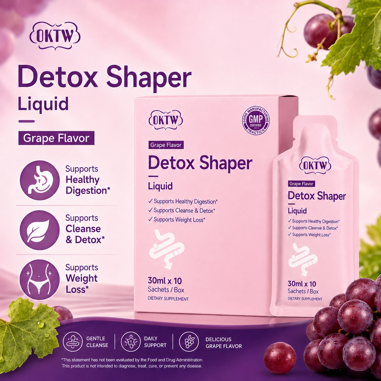 OKTW Detox Shaper Oral Liquids Format detail view