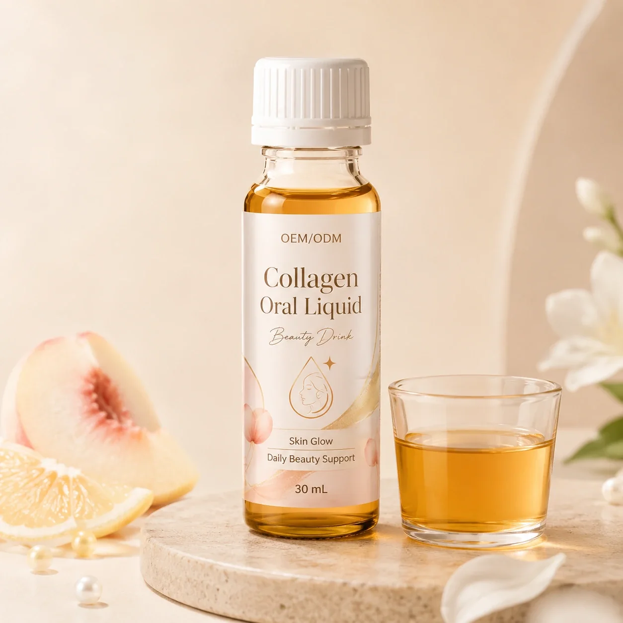 Collagen Oral Liquid private label product packaging