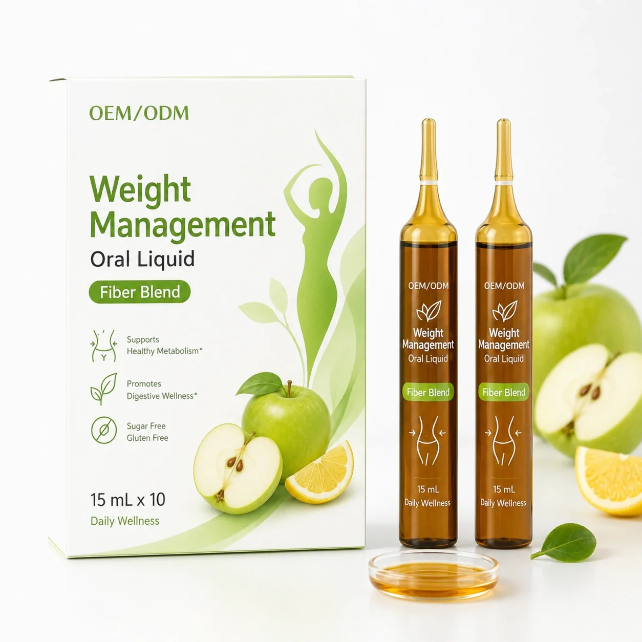 Weight Management Oral Liquid private label product packaging