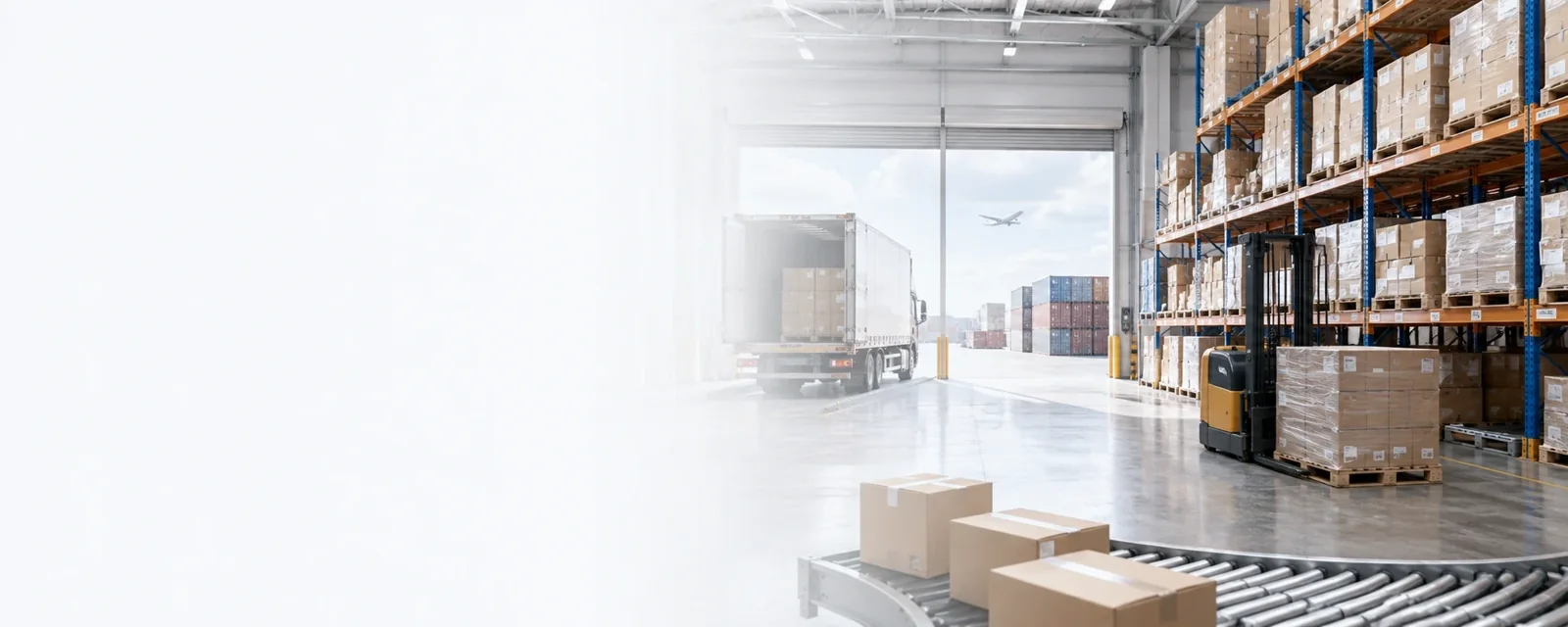 Supplement warehouse packing and global delivery support