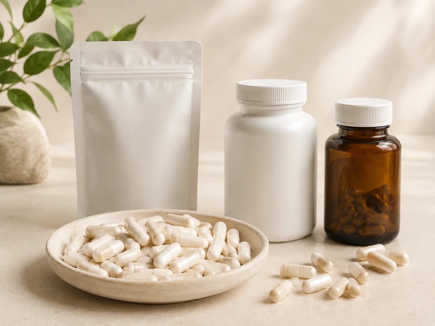 Contract capsule supplement manufacturing