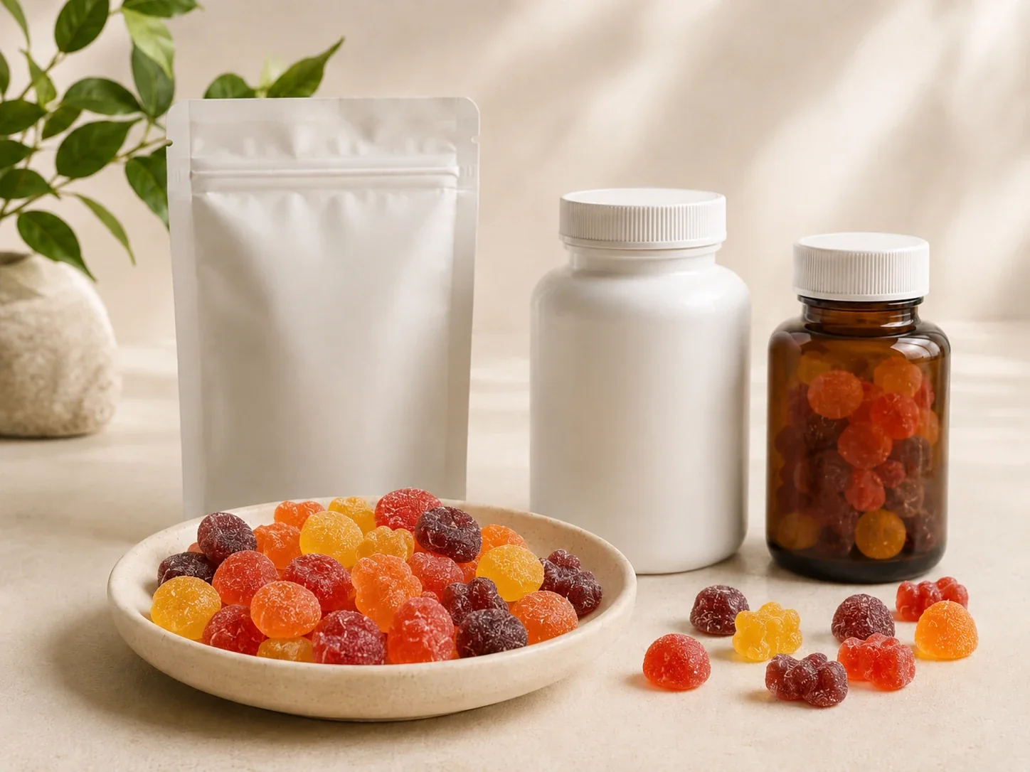 Contract gummy supplement manufacturing