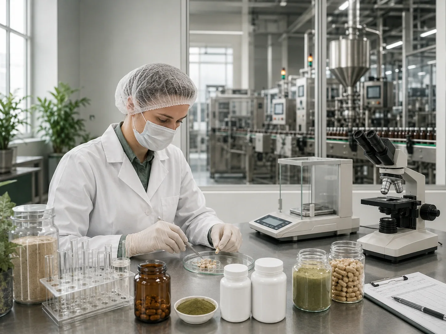 Supplement quality control inspection