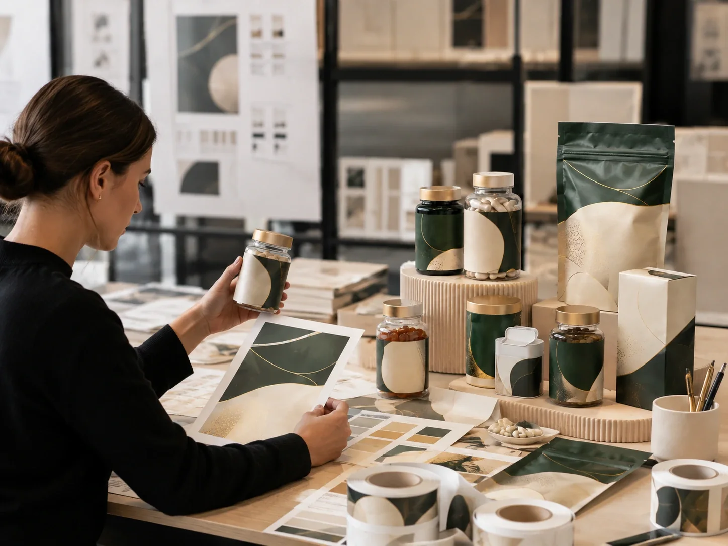 Private label supplement packaging and label review