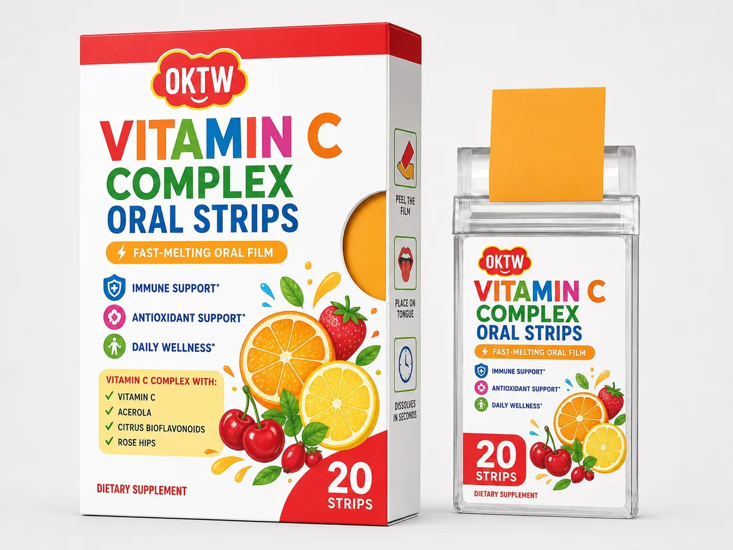 Vitamin C Complex Oral Strips