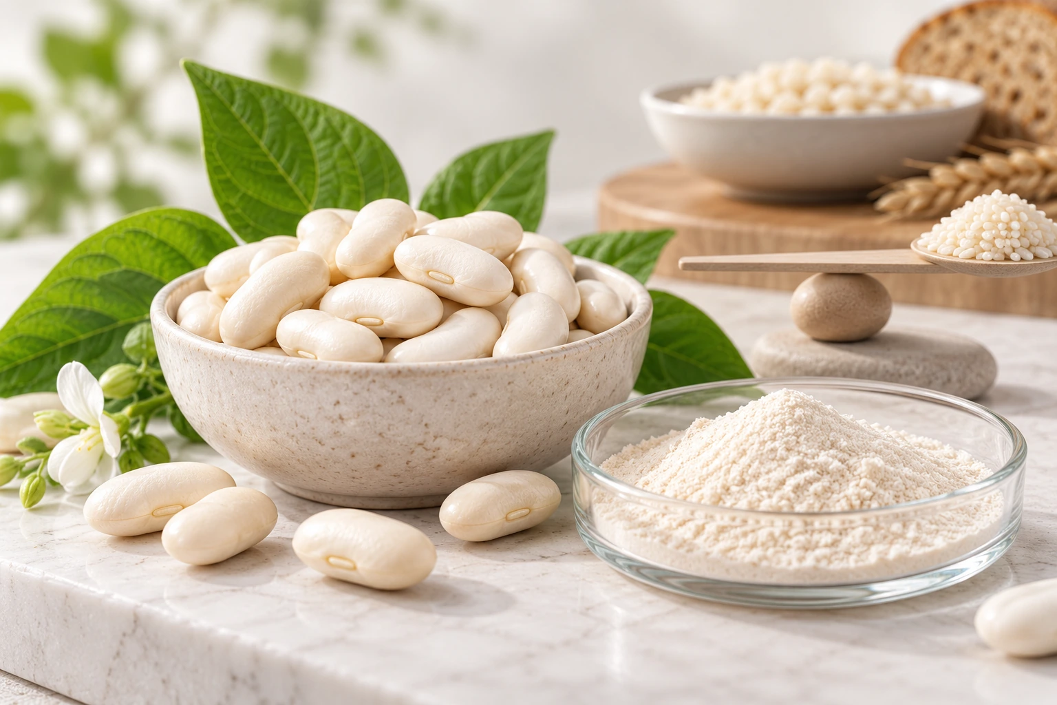 White Kidney Bean Extract ingredient concept