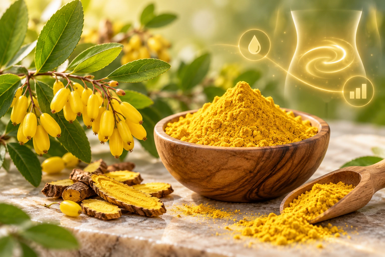 Berberine ingredient concept